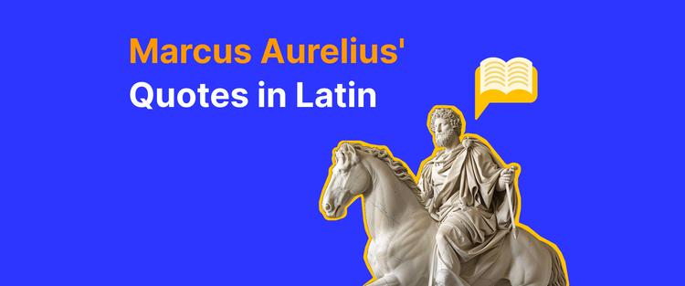 Marcus Aurelius' quotes in Latin