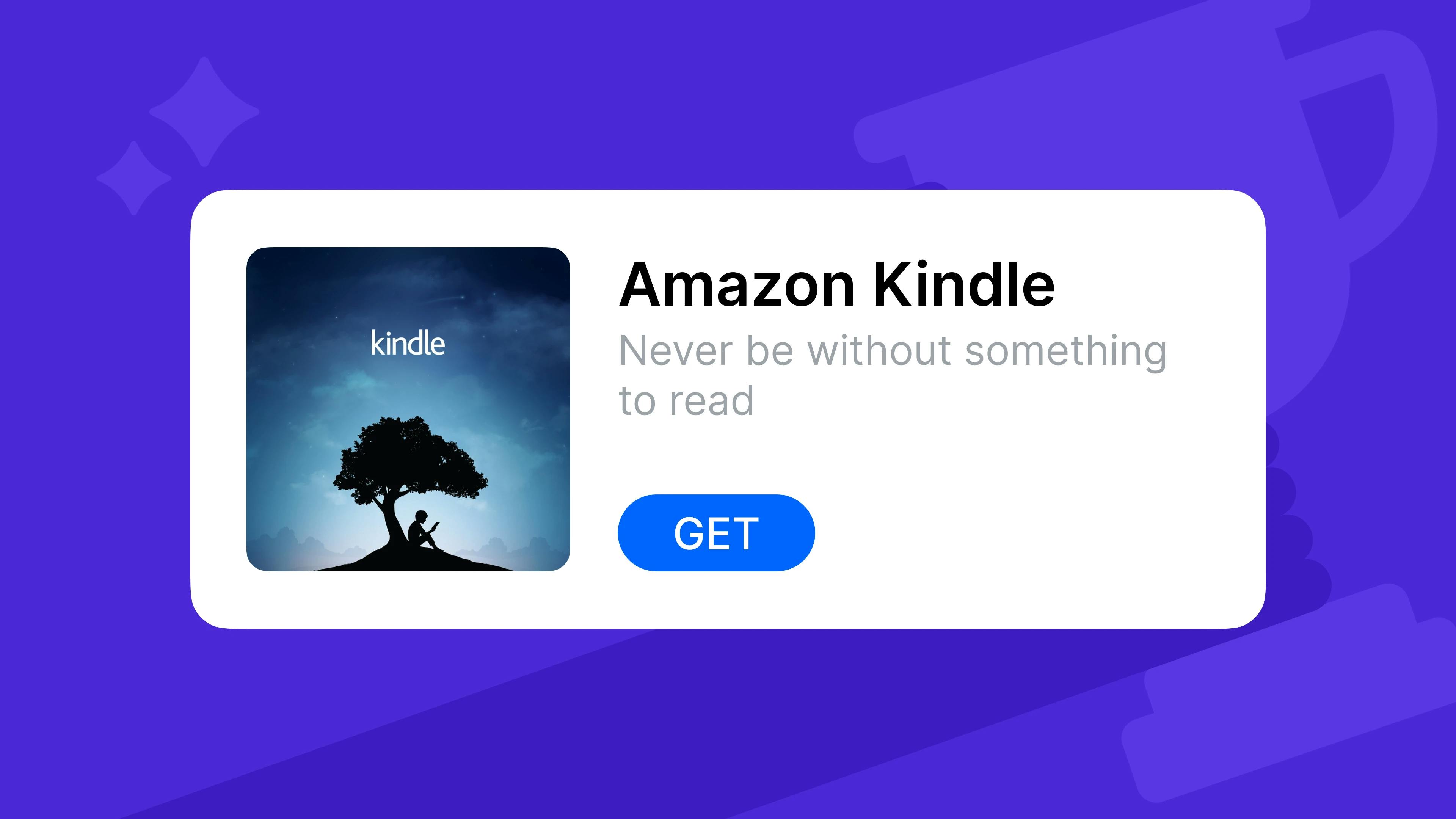 app to read books on iphone - amazon_kindle