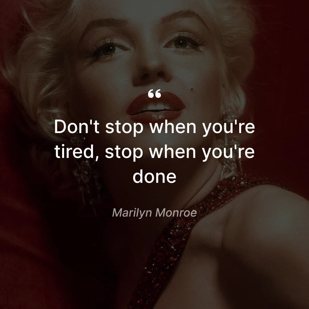 friday inspirational quotes - marilyn monroe