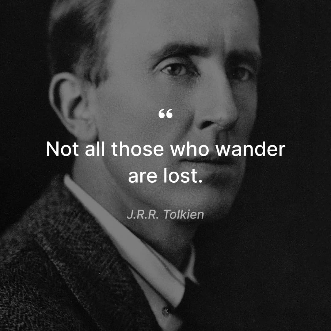 Exclusive deep quotes for self discovery J R R Tolkien