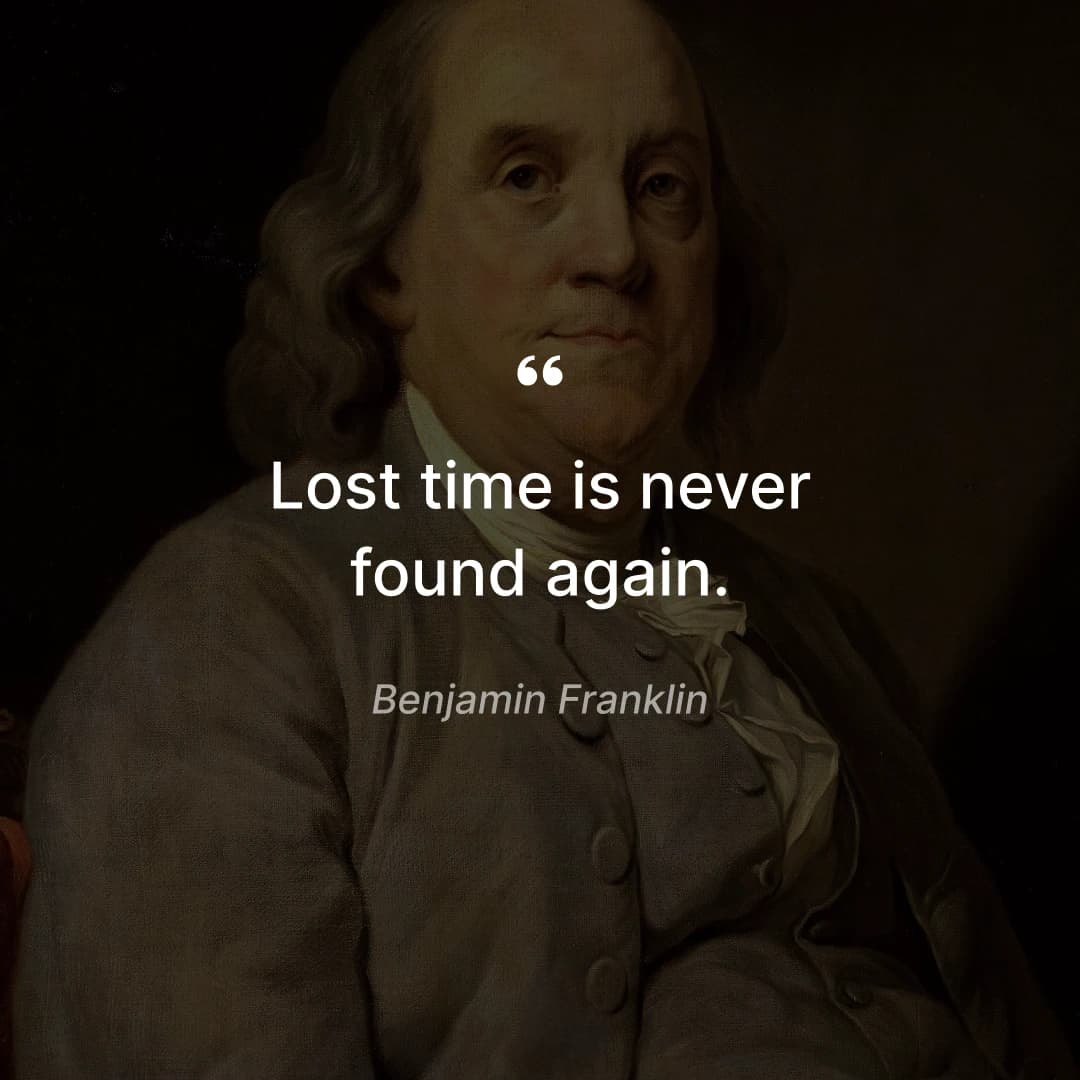 funny motivational quotes for work - benjamin franklin quote