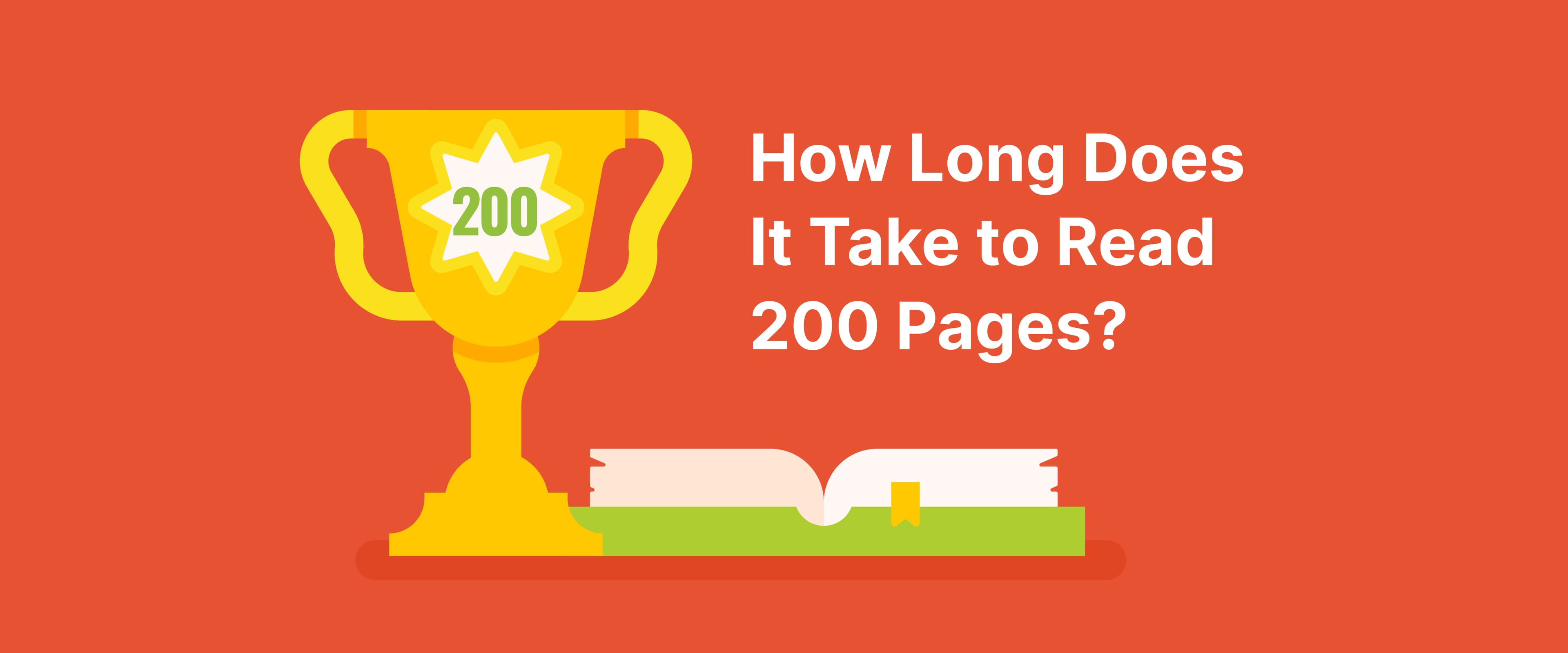 how-long-does-it-take-to-read-200-pages-a-golden-trophy-with-a-smiling-star-emblem-on-the-front-placed-atop-an-open-book
