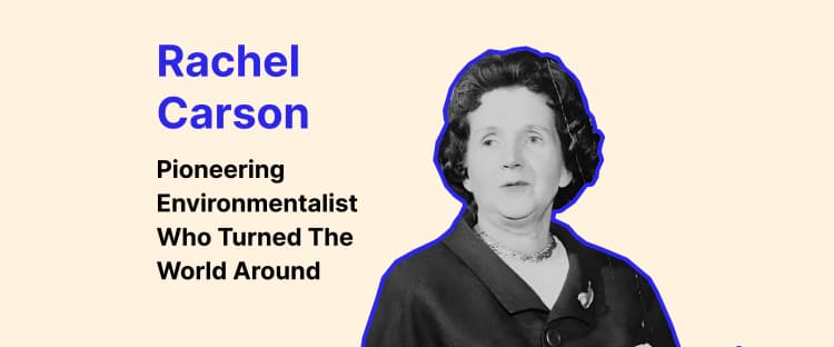 Rachel Carson: a portrait of rachel carson and words of intro to her bio