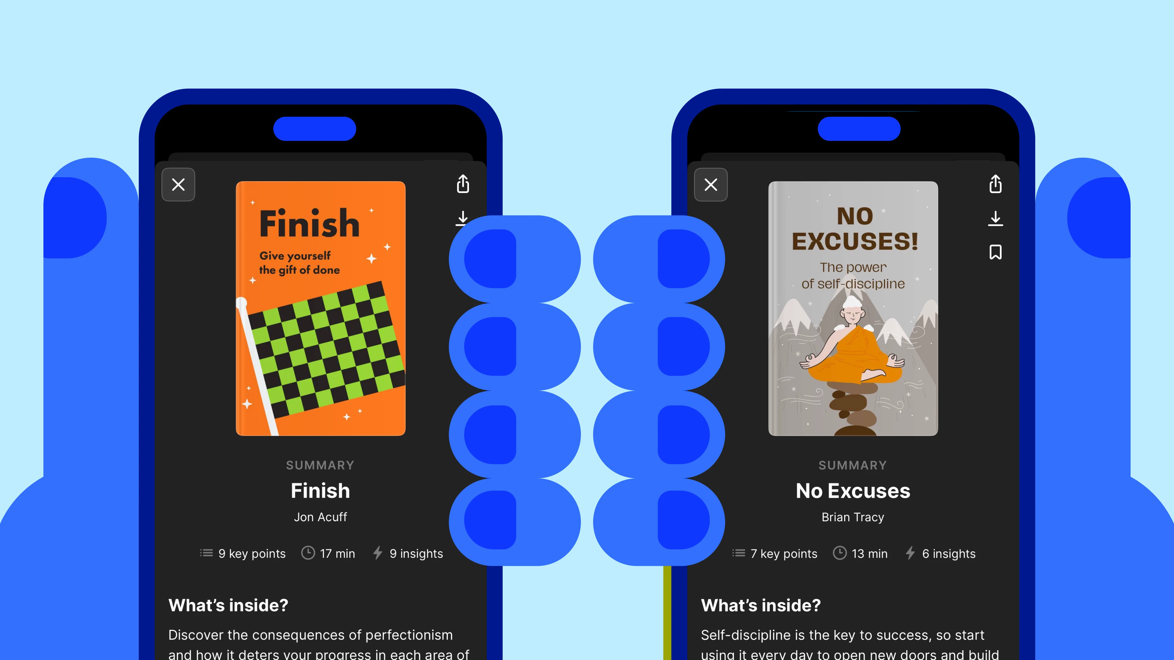 headway_app_finish_and_no_excuses_book_sumarries