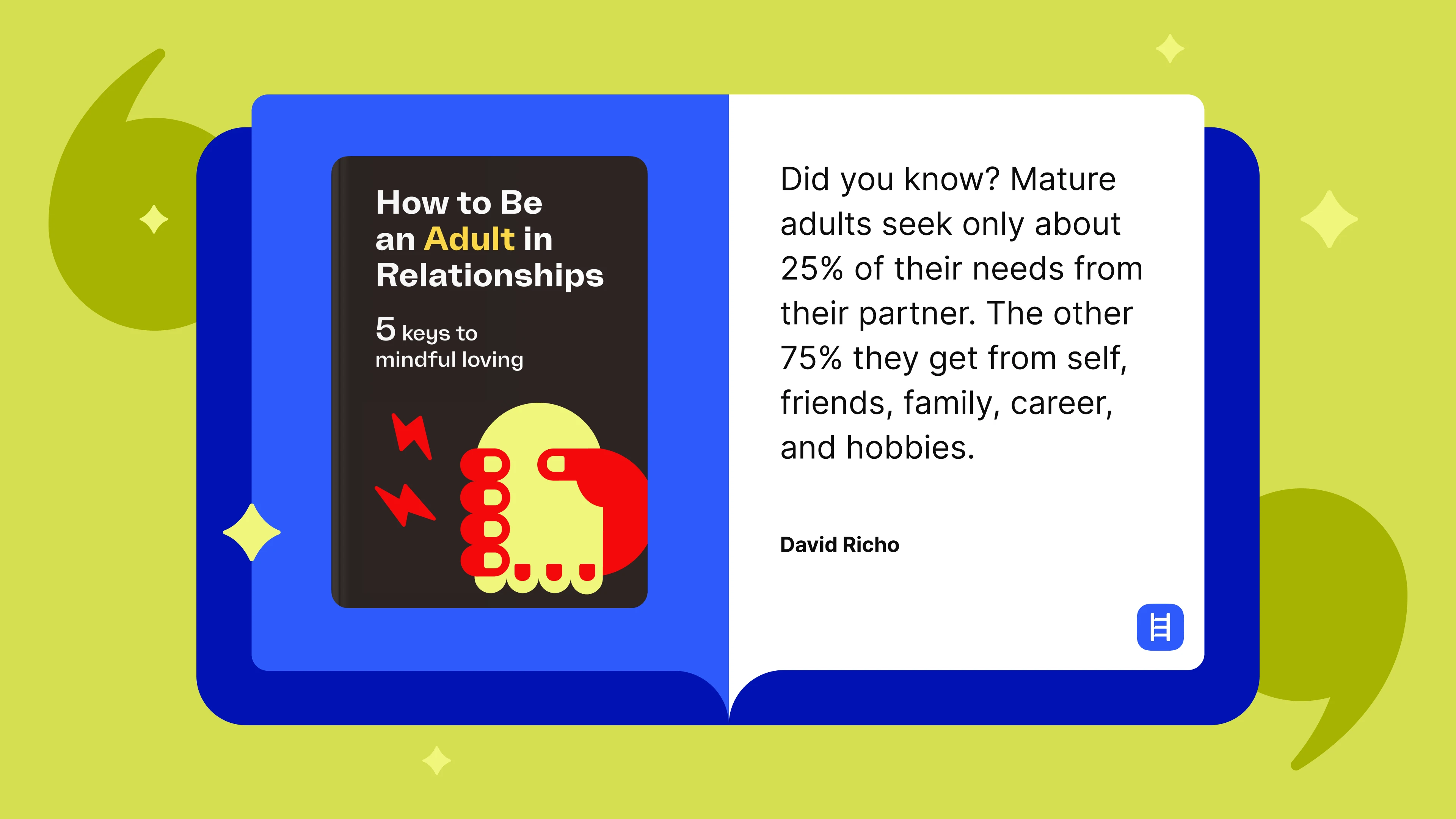 How to be an Adult in Relationships quote