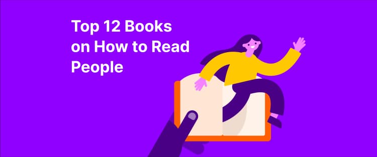 Top 12 books on how to read people a woman jumps up from a book