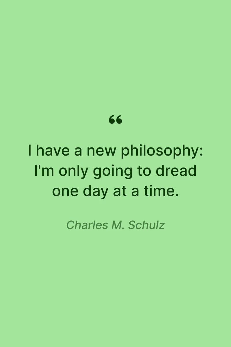 Charles M Schulz quote inspirational quotes