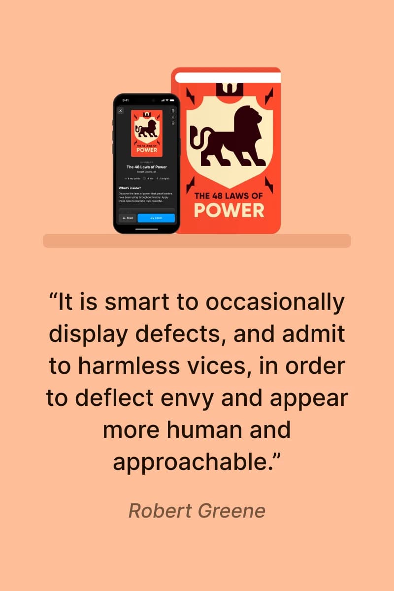 48-laws-of-power-book-appear-more-human-quote