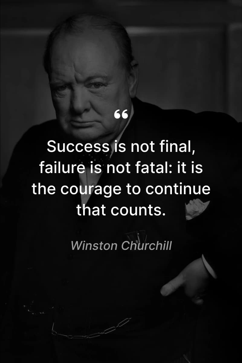 Winston Churchill quote motivational quotes