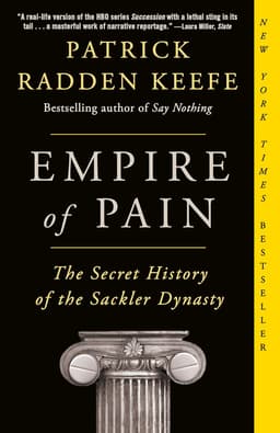 Empire of Pain by Patrick Radden Keefe books like bad blood